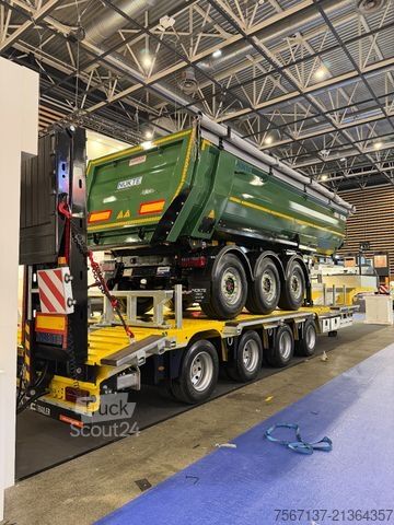 Semiremorcă basculantă NÜKTE 24 KUBIK HARDOX BODEN 5 MM WÄNDE 4 MM
