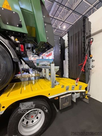 Ημιρυμουλκούμενο ανατρεπόμενο NÜKTE 24 KUBIK HARDOX BODEN 5 MM WÄNDE 4 MM