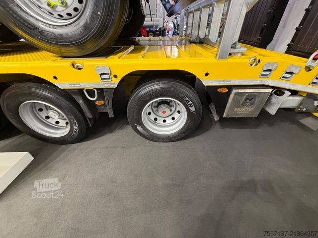 Ημιρυμουλκούμενο ανατρεπόμενο  NÜKTE 24 KUBIK HARDOX BODEN 5 MM WÄNDE 4 MM