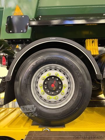 Ημιρυμουλκούμενο ανατρεπόμενο NÜKTE 24 KUBIK HARDOX BODEN 5 MM WÄNDE 4 MM