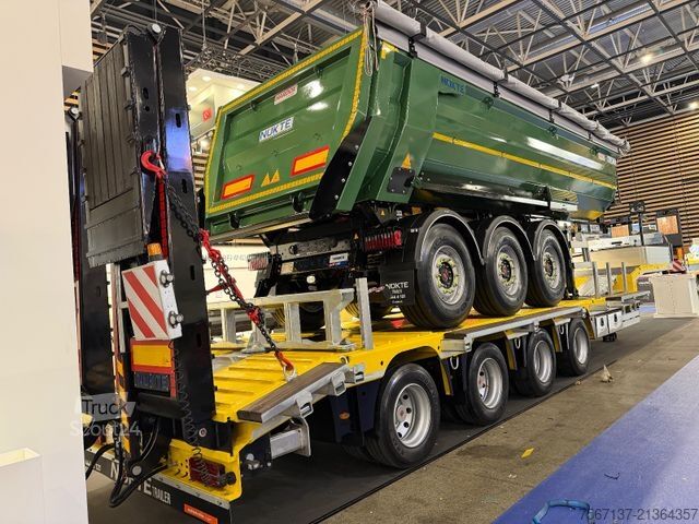 Ημιρυμουλκούμενο ανατρεπόμενο  NÜKTE 24 KUBIK HARDOX BODEN 5 MM WÄNDE 4 MM