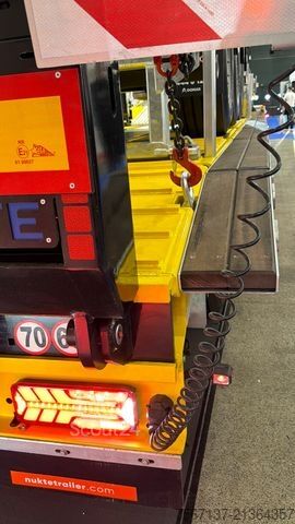Ημιρυμουλκούμενο ανατρεπόμενο  NÜKTE 24 KUBIK HARDOX BODEN 5 MM WÄNDE 4 MM