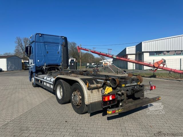 Abrollkipper MERCEDES-BENZ Actros 2548 / BigSpace / Retarder / Meiller RS