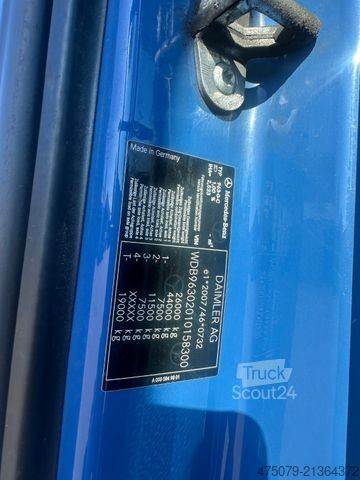 Abrollkipper MERCEDES-BENZ Actros 2548 / BigSpace / Retarder / Meiller RS