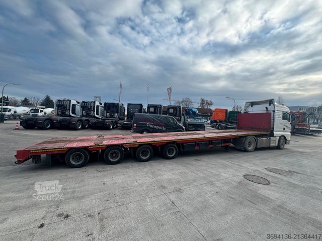 Naczepa niskopodwoziowa MEUSBURGER MPS 4 Jumbo 2 x gelenkt Liftachse