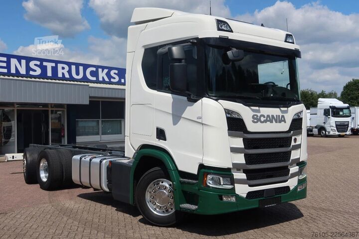 Шаси с кабина Scania R500 NGS R 500 6x2 Chassis, Stuur liftr as 6x2