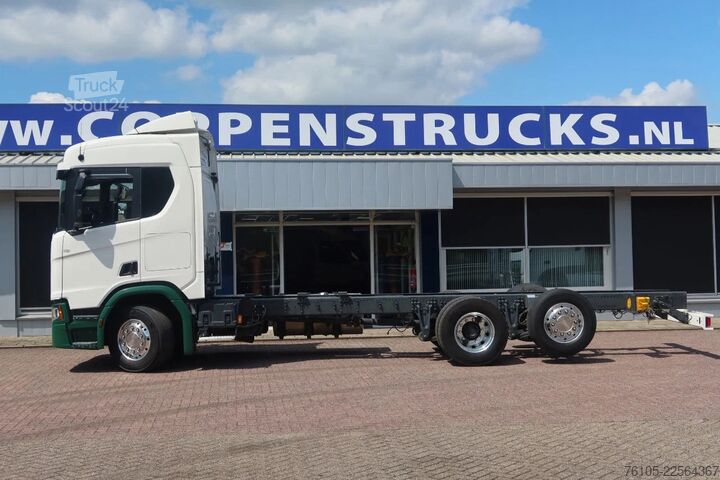 Шаси с кабина Scania R500 NGS R 500 6x2 Chassis, Stuur liftr as 6x2