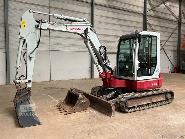 μίνι εκσκαφέας Takeuchi TB 153 FR