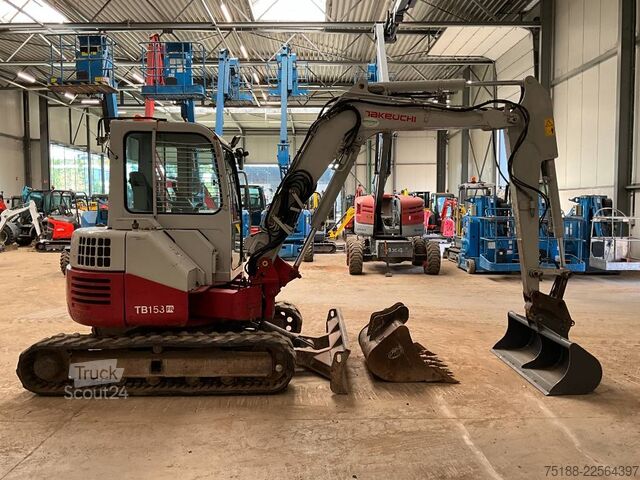 μίνι εκσκαφέας Takeuchi TB 153 FR