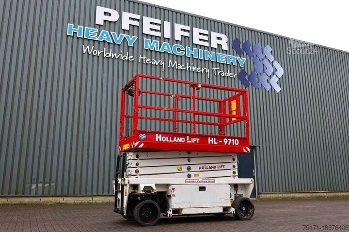 Scissor lift Holland Lift Ecostar HL-9710 Electric, 12m Working Height, 325k