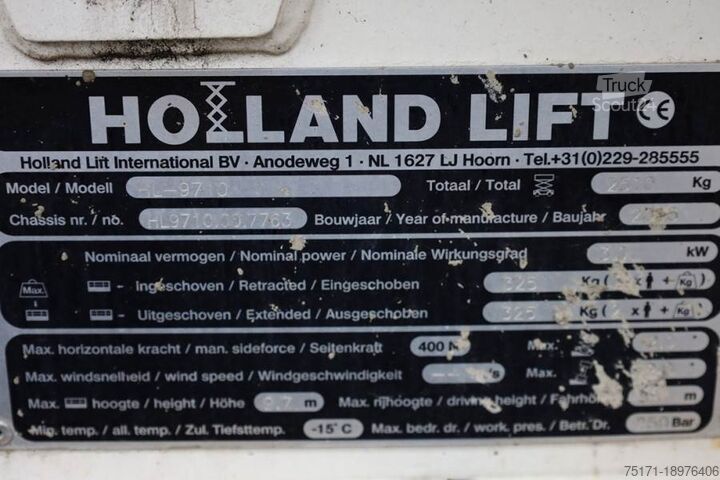 Scissor lift Holland Lift Ecostar HL-9710 Electric, 12m Working Height, 325k