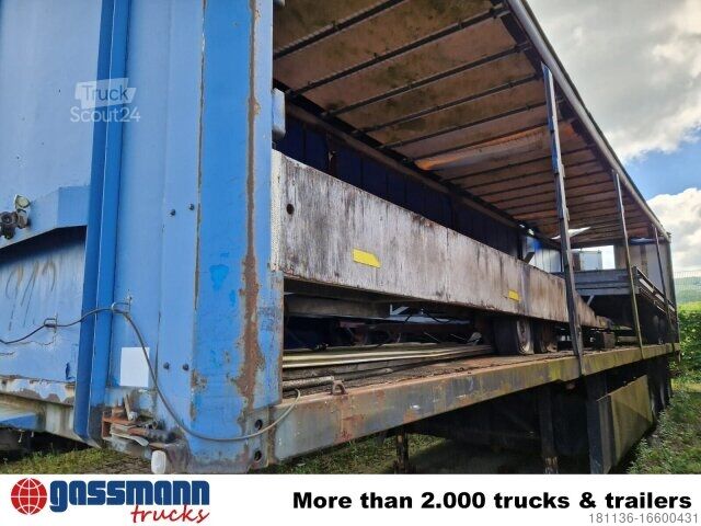 Auflieger mit Pritsche & Plane SAnh, EDSCHA