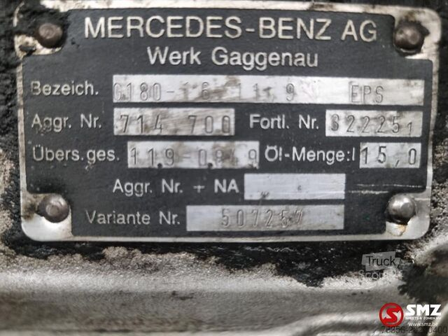Prevodovka Mercedes Occ Versnellingsbak Mercedes G180-16 / 11.9 EPS