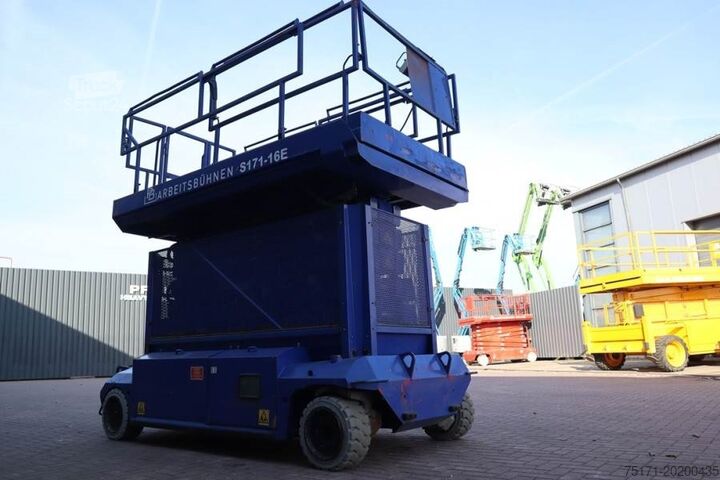 Nožnicový výťah PB LIFT S171-16E Electric, 17.3m Working Height, 400k
