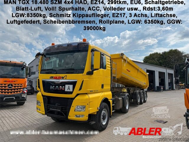 Standard SZM MAN TGX 18.480 SZM Schmitz Kippauflieger