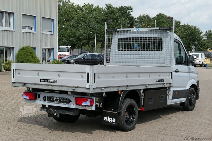 Furgão pick-up MAN 6.160 TGE 4x2, 3.500mm lang, AHK, Klima, 3. Sitz