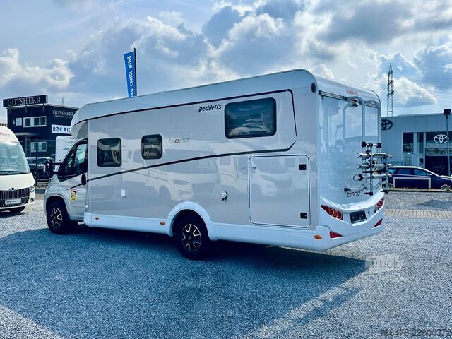 Camper semintegrato DETHLEFFS Trend T 7057 EB *Einzelbetten-Hubbett*