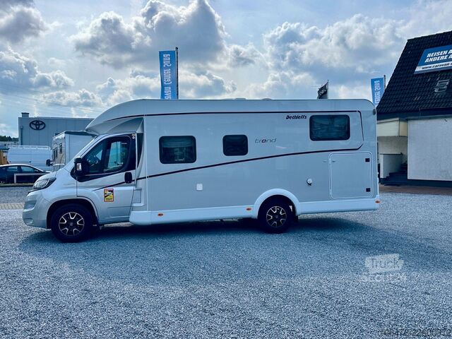 Camper semintegrato DETHLEFFS Trend T 7057 EB *Einzelbetten-Hubbett*