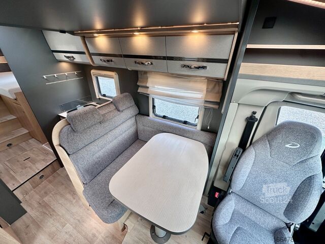 Camper semintegrato DETHLEFFS Trend T 7057 EB *Einzelbetten-Hubbett*