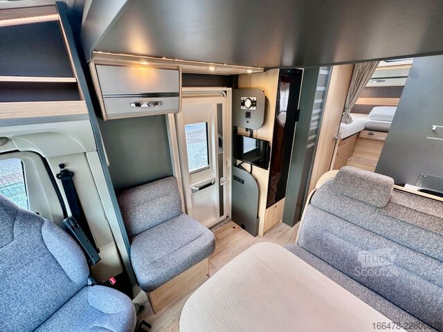 Camper semintegrato DETHLEFFS Trend T 7057 EB *Einzelbetten-Hubbett*