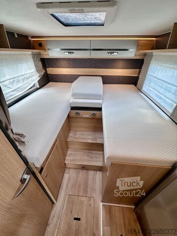 Camper semintegrato DETHLEFFS Trend T 7057 EB *Einzelbetten-Hubbett*