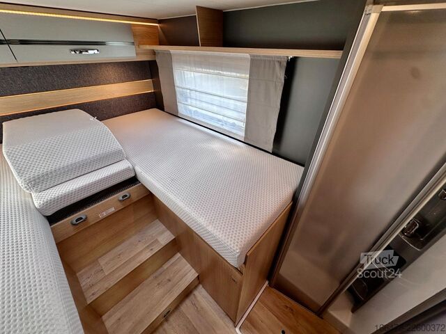 Camper semintegrato DETHLEFFS Trend T 7057 EB *Einzelbetten-Hubbett*