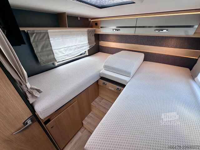 Camper semintegrato DETHLEFFS Trend T 7057 EB *Einzelbetten-Hubbett*