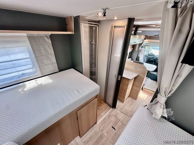 Camper semintegrato DETHLEFFS Trend T 7057 EB *Einzelbetten-Hubbett*