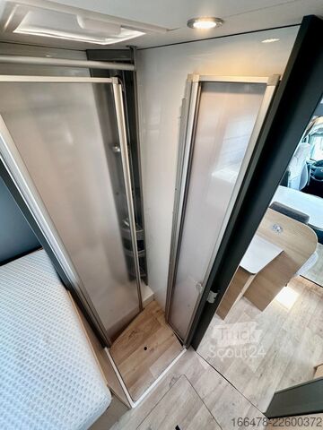 Camper semintegrato DETHLEFFS Trend T 7057 EB *Einzelbetten-Hubbett*