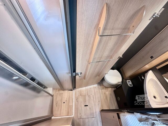 Camper semintegrato DETHLEFFS Trend T 7057 EB *Einzelbetten-Hubbett*