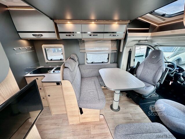 Camper semintegrato DETHLEFFS Trend T 7057 EB *Einzelbetten-Hubbett*