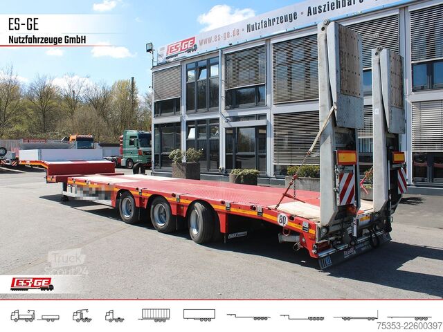 Lavt bygger sættevogn FAYMONVILLE MAX Trailer MAX100 Semi-Tieflader