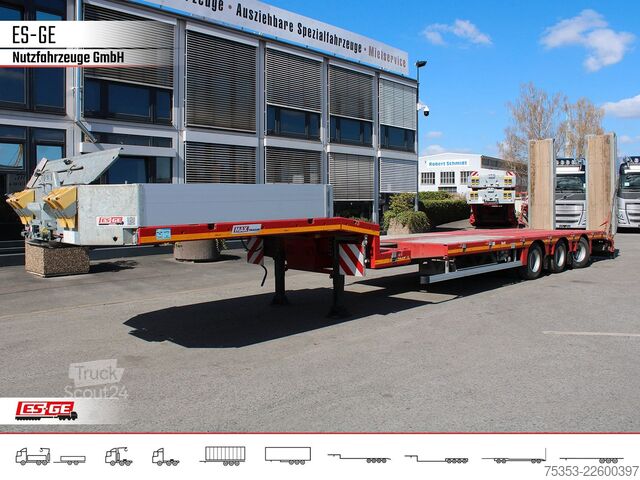 Lavt bygger sættevogn FAYMONVILLE MAX Trailer MAX100 Semi-Tieflader