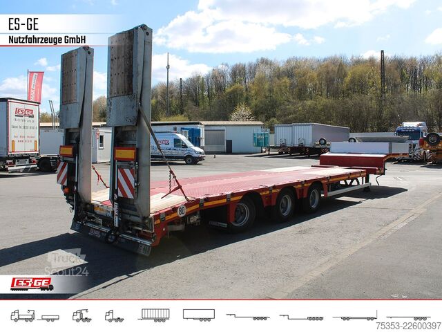 Lavt bygger sættevogn FAYMONVILLE MAX Trailer MAX100 Semi-Tieflader