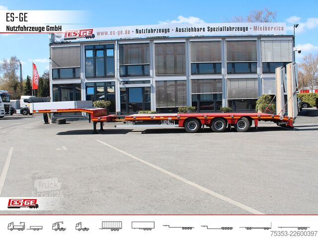 Lavt bygger sættevogn FAYMONVILLE MAX Trailer MAX100 Semi-Tieflader