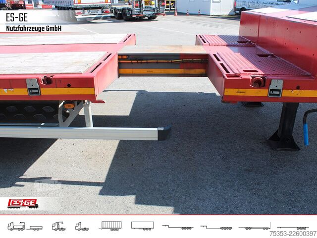 Lavt bygger sættevogn FAYMONVILLE MAX Trailer MAX100 Semi-Tieflader