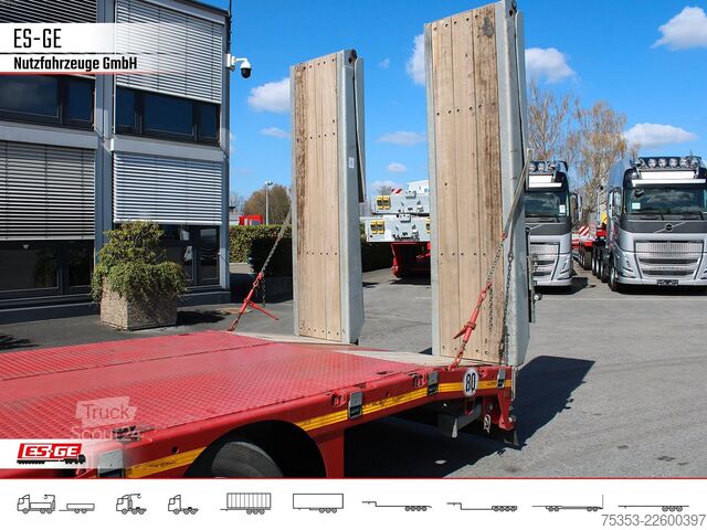 Lavt bygger sættevogn FAYMONVILLE MAX Trailer MAX100 Semi-Tieflader