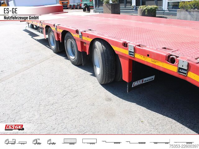 Lavt bygger sættevogn FAYMONVILLE MAX Trailer MAX100 Semi-Tieflader