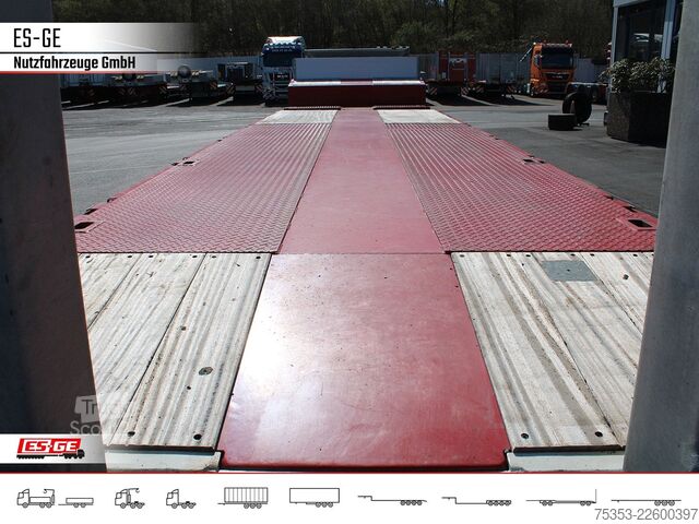 Lavt bygger sættevogn FAYMONVILLE MAX Trailer MAX100 Semi-Tieflader