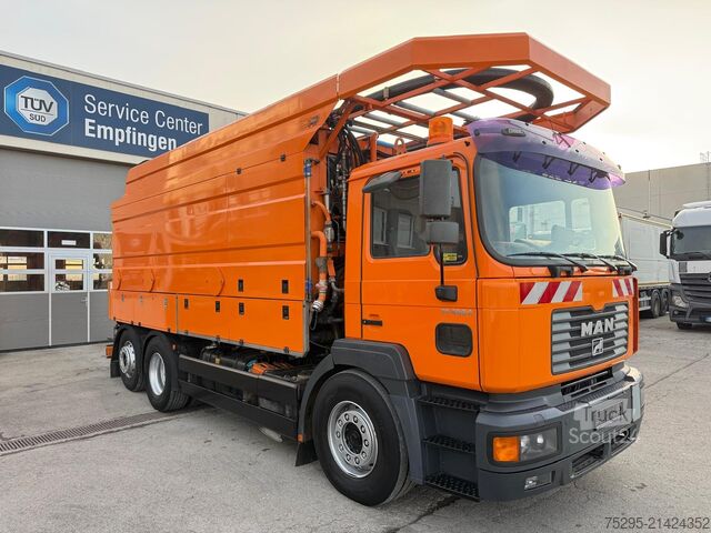 Komercijalno vozilo MAN FE 460 A Assmann Saug+Spülwagen + Fernbedienung