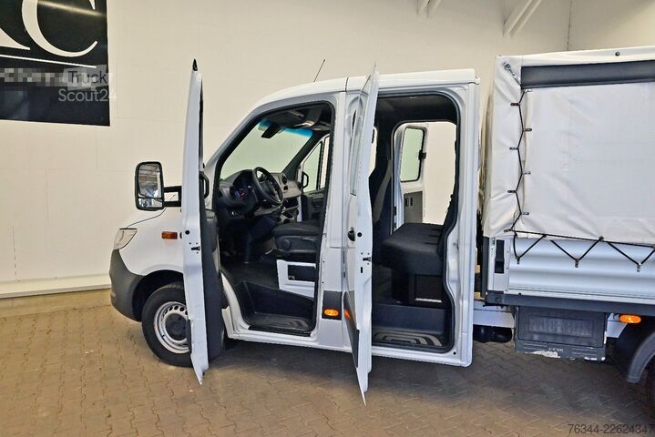 Pick-up bestelwagen MERCEDES-BENZ Sprinter 317 CDI Doka Pritsche Schiebeplane AHK