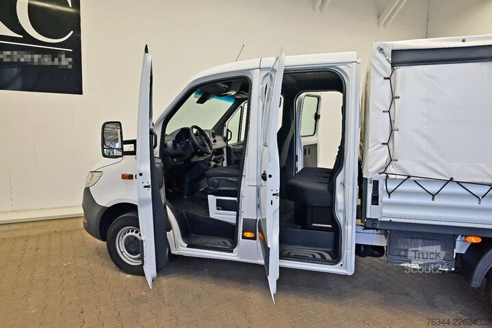 Schuifzeil bestelwagen MERCEDES-BENZ Sprinter 317 CDI Doka Pritsche Schiebeplane AHK