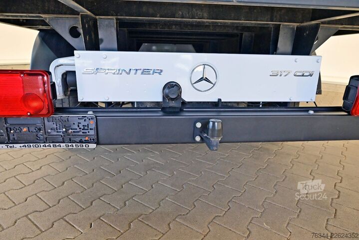 Schuifzeil bestelwagen MERCEDES-BENZ Sprinter 317 CDI Doka Pritsche Schiebeplane AHK