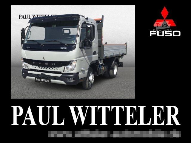 Wywrotka dostawcza FUSO Canter 3C15 Dreiseitenkipper AHK 3,5t/Klima/grau