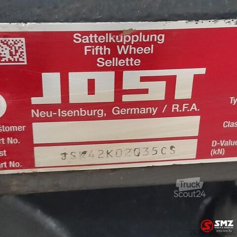 Piąte koło Jost Occ koppelschotel + montageplaat JSK40 Jost