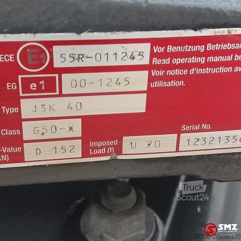 Piąte koło Jost Occ koppelschotel + montageplaat JSK40 Jost