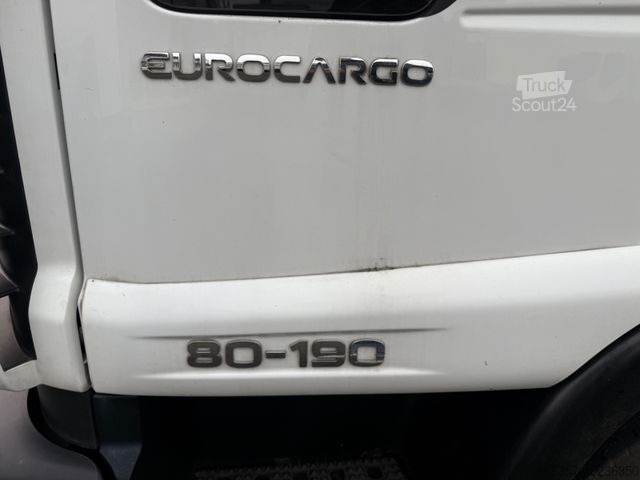 Dobozos furgon IVECO Eurocargo 80E19/P  Euro6D Koffer LBW 1000kg