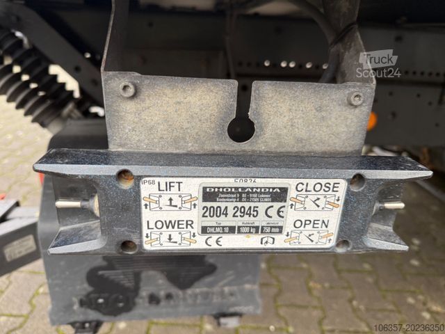 Dobozos furgon IVECO Eurocargo 80E19/P  Euro6D Koffer LBW 1000kg