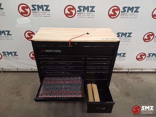 Plne vybavený pojazdný kufor na náradie JPS14 Diversen Gevulde gereedschapswagen JPS14