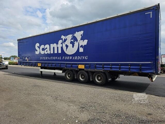 Vorhang seitlich KRONE SD27 3 AXLE MEGA  CURTAINSIDER TRAILER CODE XL ...